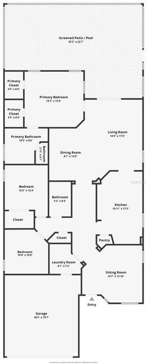 В аренду: $3,995 (3 спален, 2 ванн, 1732 Квадратных фут)