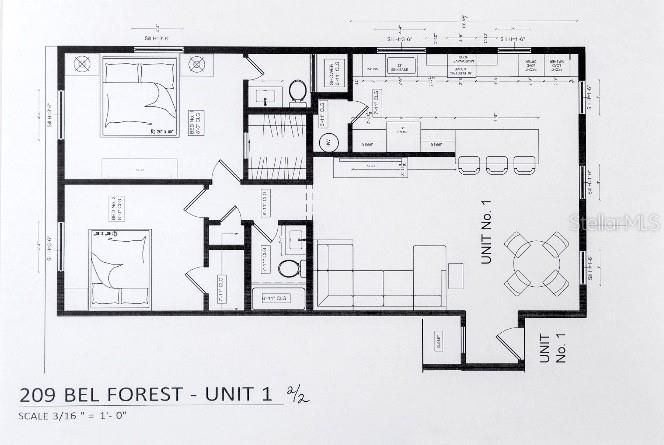 For Rent: $2,300 (2 beds, 2 baths, 1144 Square Feet)
