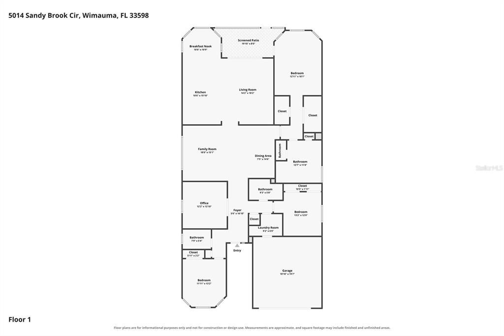 На продажу: $595,000 (3 спален, 3 ванн, 2419 Квадратных фут)