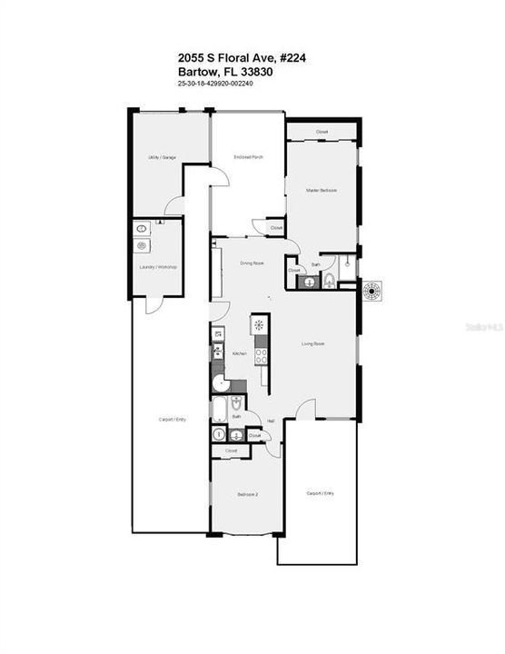 На продажу: $189,950 (2 спален, 2 ванн, 1392 Квадратных фут)