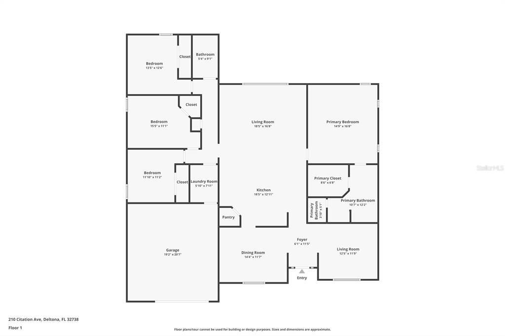 На продажу: $359,900 (4 спален, 2 ванн, 2238 Квадратных фут)