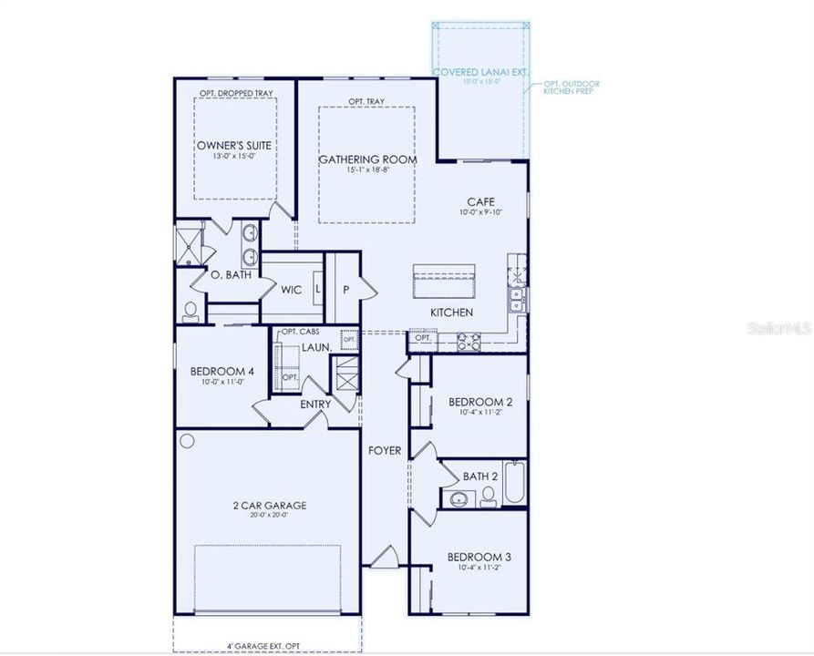 На продажу: $374,000 (4 спален, 2 ванн, 1821 Квадратных фут)