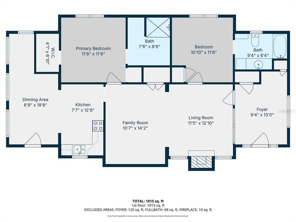 На продажу: $119,000 (2 спален, 2 ванн, 1036 Квадратных фут)