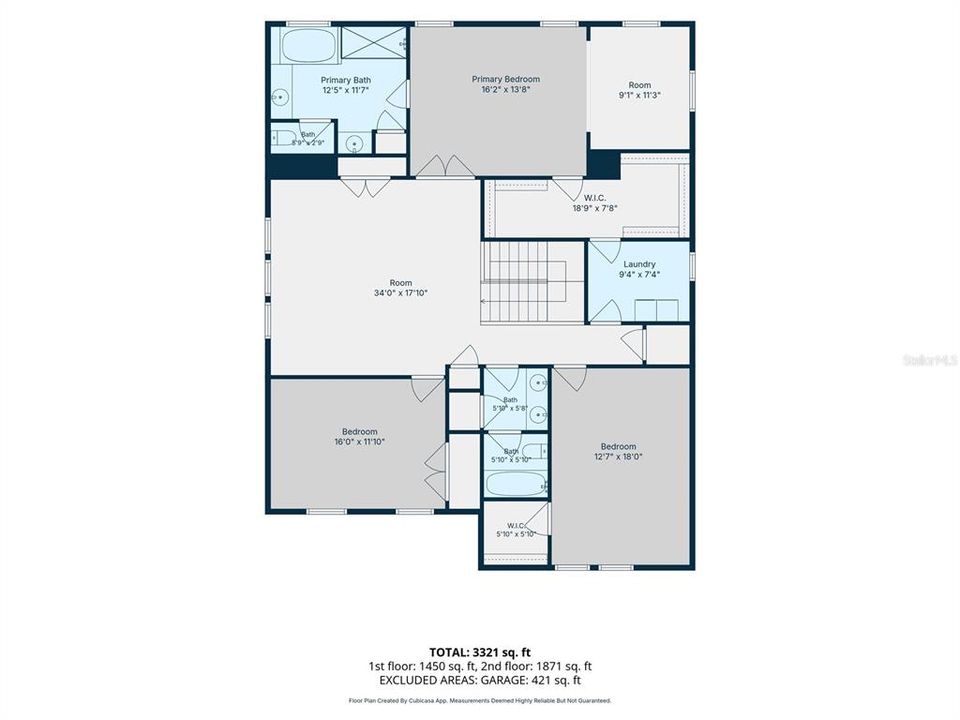 На продажу: $414,900 (4 спален, 3 ванн, 3362 Квадратных фут)