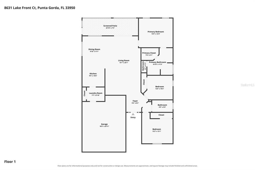 На продажу: $329,900 (3 спален, 2 ванн, 1591 Квадратных фут)