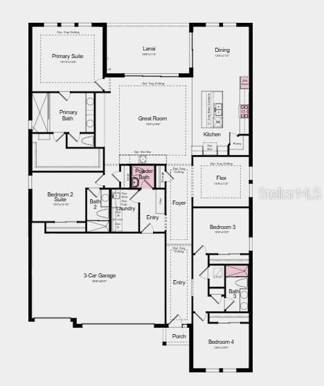 En Venta: $640,999 (4 camas, 3 baños, 2681 Pies cuadrados)