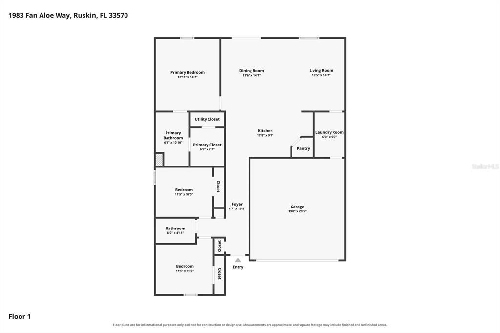 For Sale: $299,900 (3 beds, 2 baths, 1540 Square Feet)