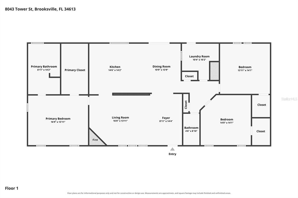 For Sale: $250,000 (3 beds, 2 baths, 2040 Square Feet)