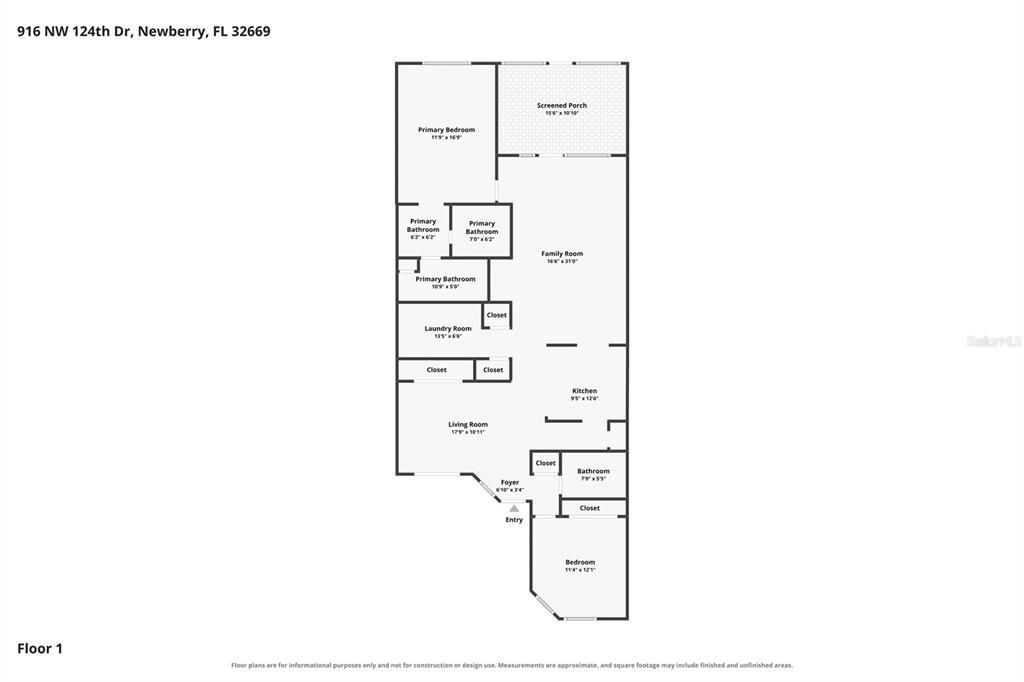 На продажу: $199,000 (2 спален, 2 ванн, 1406 Квадратных фут)