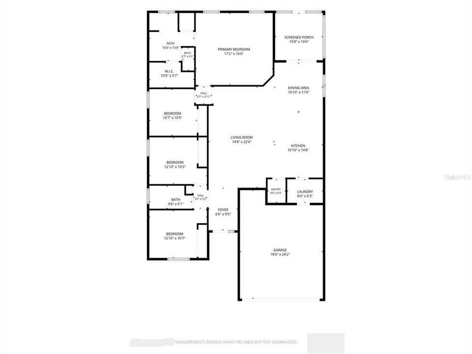 На продажу: $339,900 (4 спален, 2 ванн, 1825 Квадратных фут)