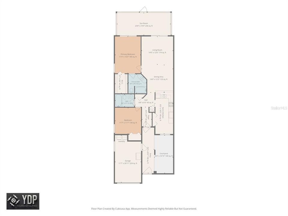 For Sale: $275,000 (2 beds, 2 baths, 1175 Square Feet)