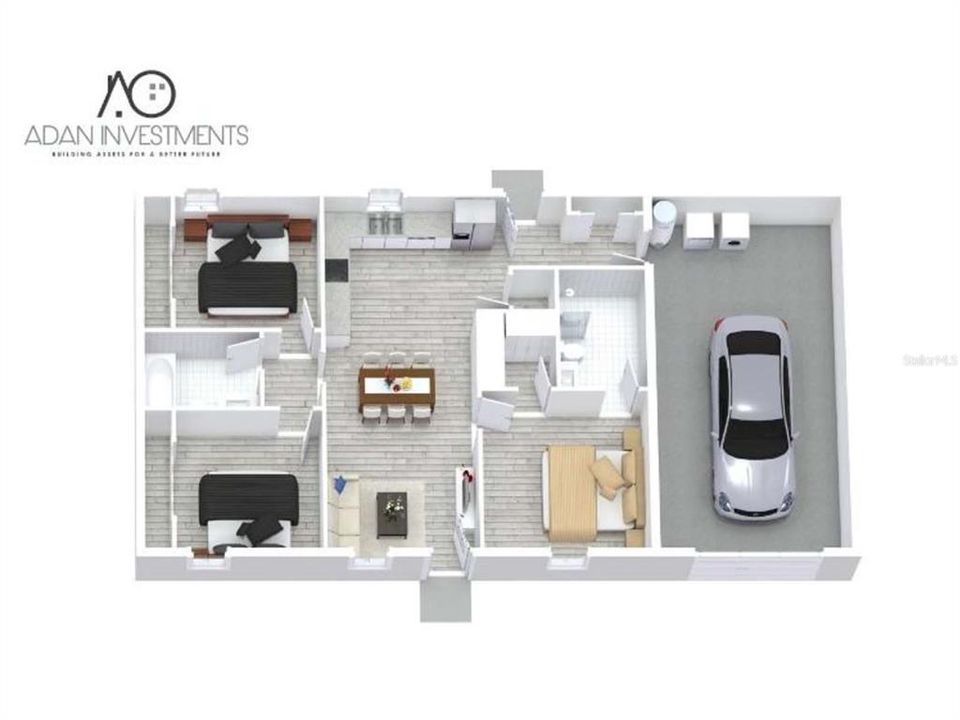 На продажу: $239,000 (3 спален, 2 ванн, 1012 Квадратных фут)