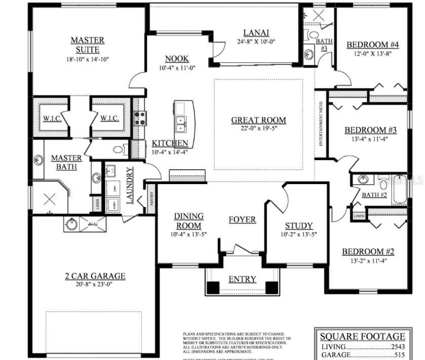 For Sale: $1,999,000 (4 beds, 3 baths, 2543 Square Feet)