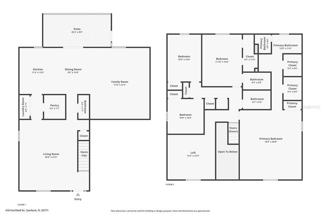 For Sale: $435,000 (4 beds, 3 baths, 3012 Square Feet)