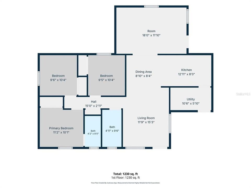 For Sale: $316,000 (3 beds, 2 baths, 1110 Square Feet)