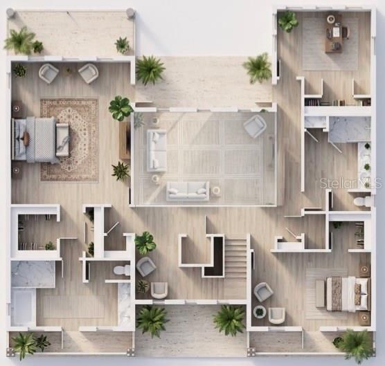 En Venta: $3,600,000 (4 camas, 4 baños, 4300 Pies cuadrados)