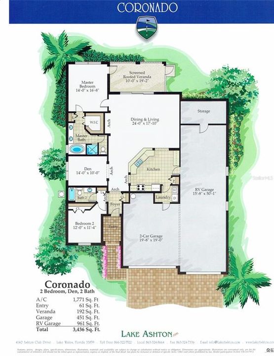 На продажу: $589,999 (2 спален, 2 ванн, 1792 Квадратных фут)