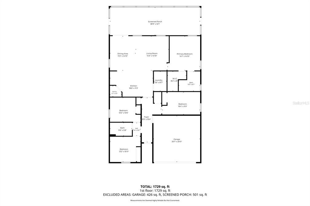 На продажу: $355,900 (4 спален, 2 ванн, 1767 Квадратных фут)