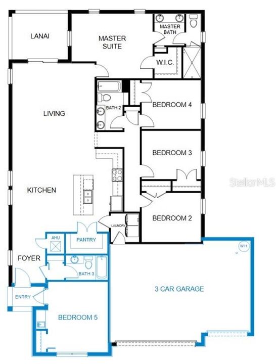 На продажу: $414,990 (5 спален, 3 ванн, 2147 Квадратных фут)