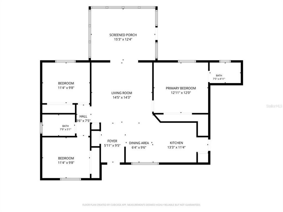 Active With Contract: $205,000 (3 beds, 2 baths, 1108 Square Feet)