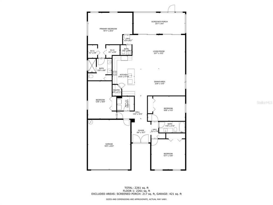 На продажу: $575,000 (3 спален, 3 ванн, 2421 Квадратных фут)