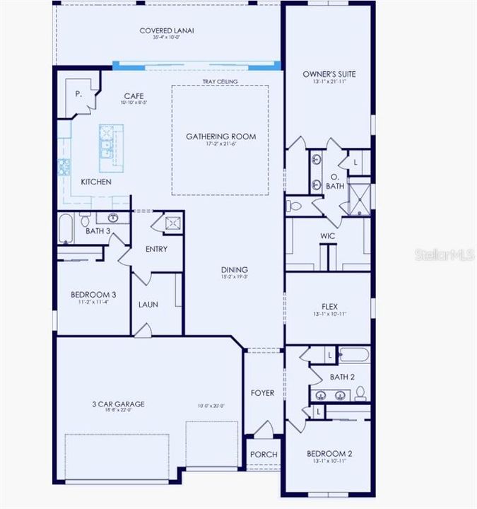 На продажу: $485,990 (3 спален, 3 ванн, 2703 Квадратных фут)