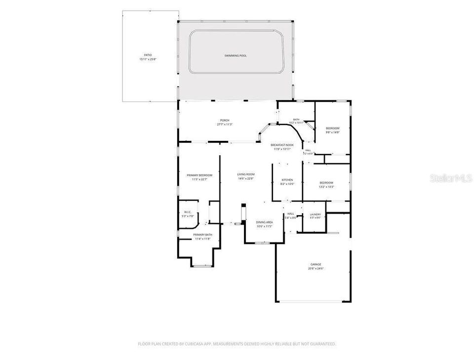 Active With Contract: $335,000 (3 beds, 2 baths, 1693 Square Feet)