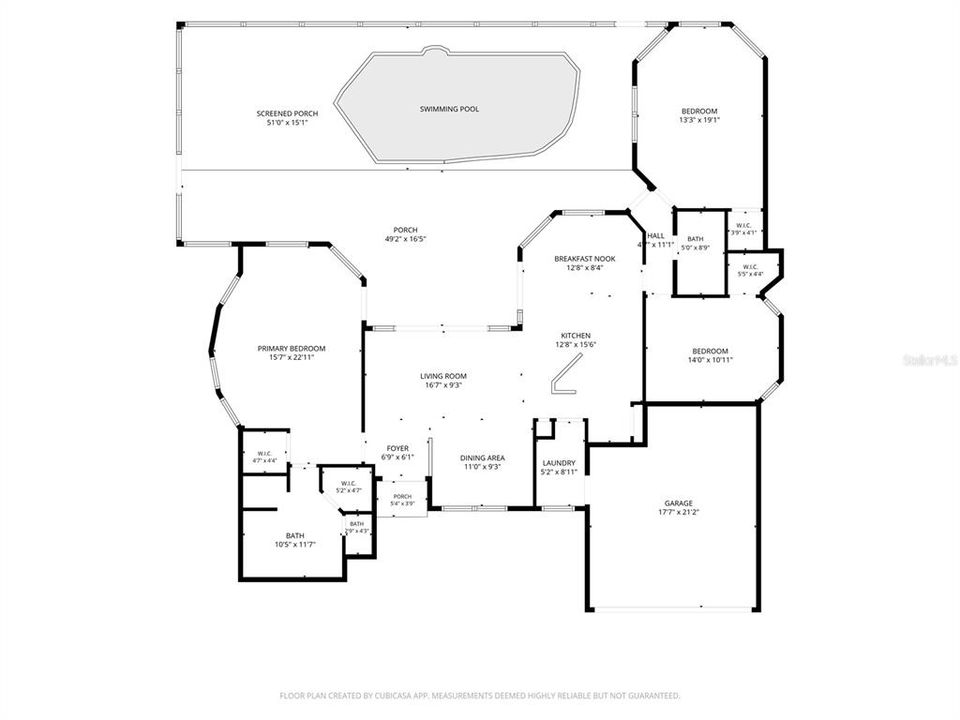 На продажу: $520,000 (3 спален, 2 ванн, 1902 Квадратных фут)