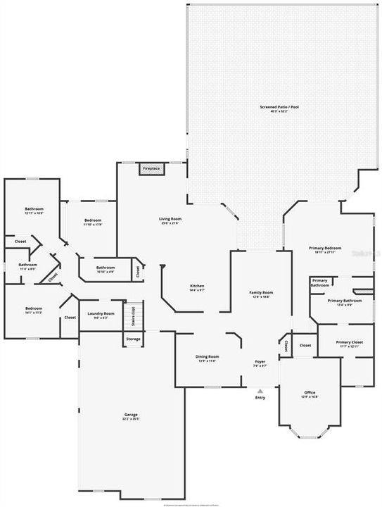 En Venta: $799,999 (5 camas, 4 baños, 3351 Pies cuadrados)