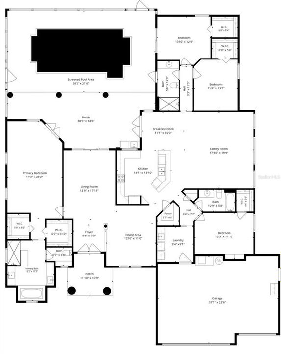For Sale: $554,900 (4 beds, 3 baths, 2994 Square Feet)