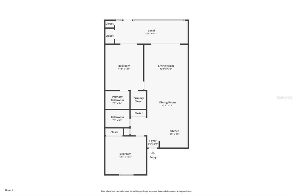 На продажу: $159,900 (2 спален, 2 ванн, 933 Квадратных фут)