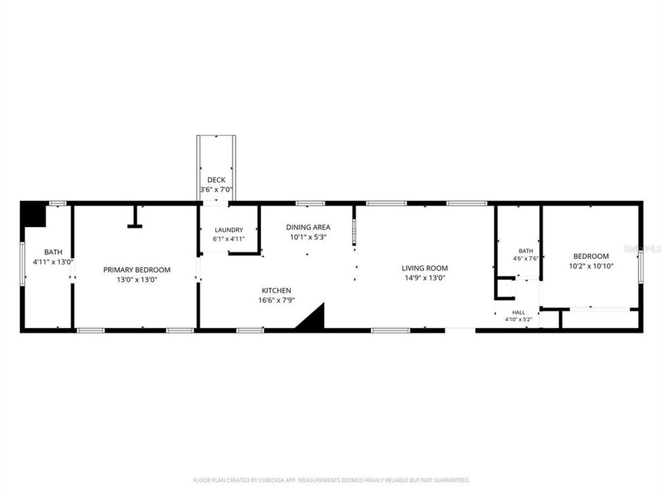 На продажу: $149,900 (2 спален, 2 ванн, 900 Квадратных фут)