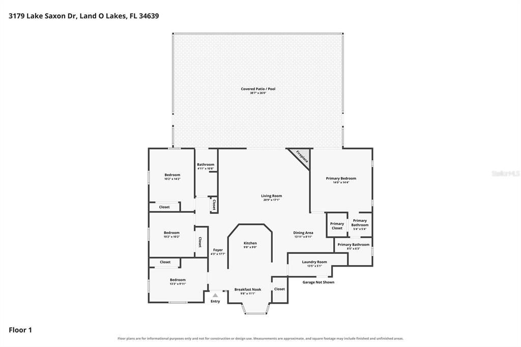 Activo con contrato: $415,000 (4 camas, 2 baños, 1752 Pies cuadrados)