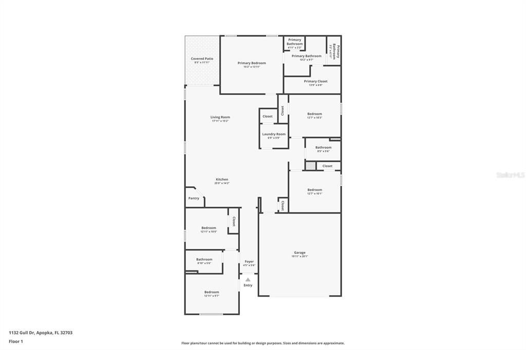 For Sale: $510,000 (5 beds, 3 baths, 2077 Square Feet)