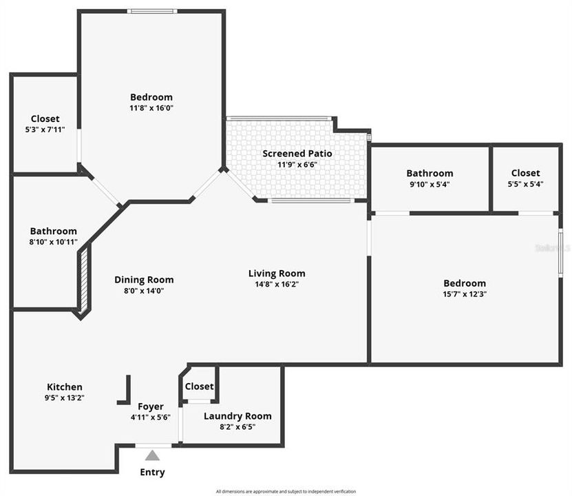 For Sale: $149,900 (2 beds, 2 baths, 1126 Square Feet)