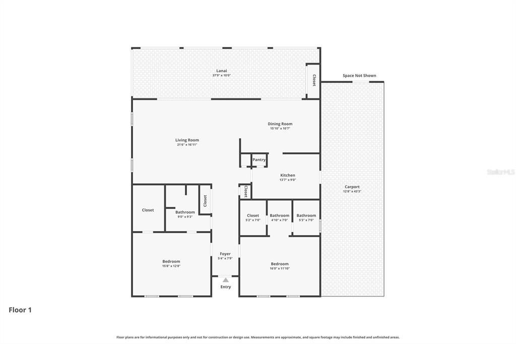 На продажу: $315,000 (2 спален, 2 ванн, 1463 Квадратных фут)