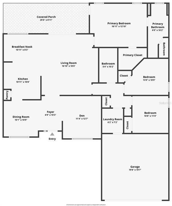 На продажу: $379,900 (3 спален, 2 ванн, 1863 Квадратных фут)