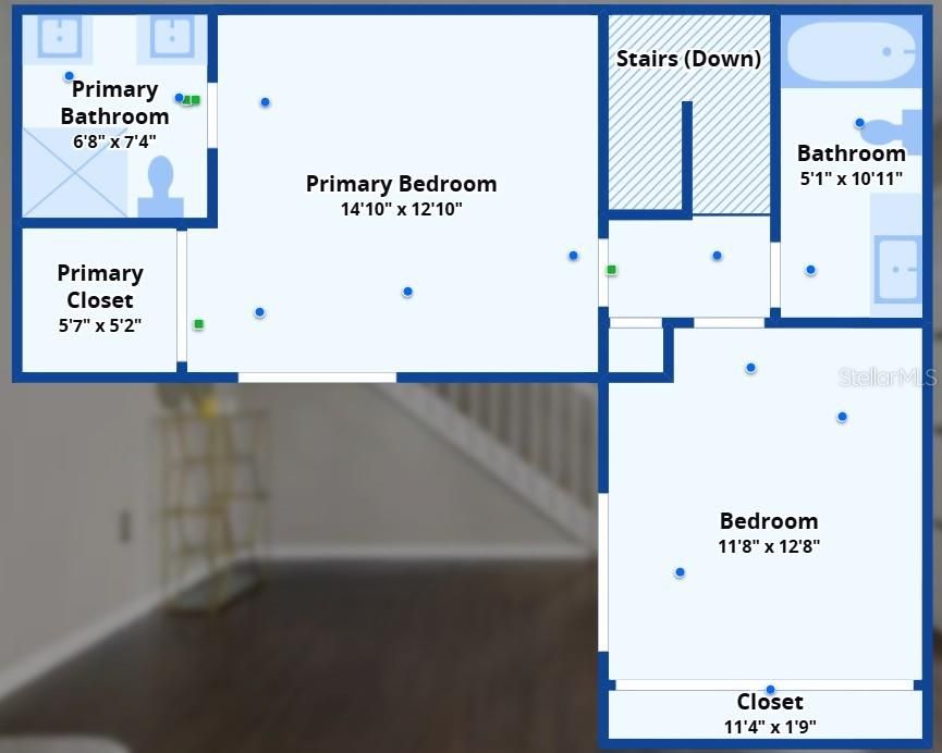 For Sale: $250,000 (2 beds, 2 baths, 1285 Square Feet)