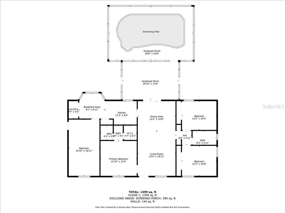 For Sale: $230,000 (3 beds, 2 baths, 1536 Square Feet)