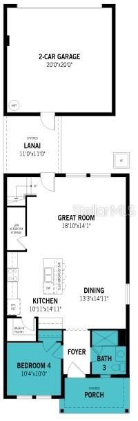 For Sale: $421,990 (4 beds, 3 baths, 2055 Square Feet)