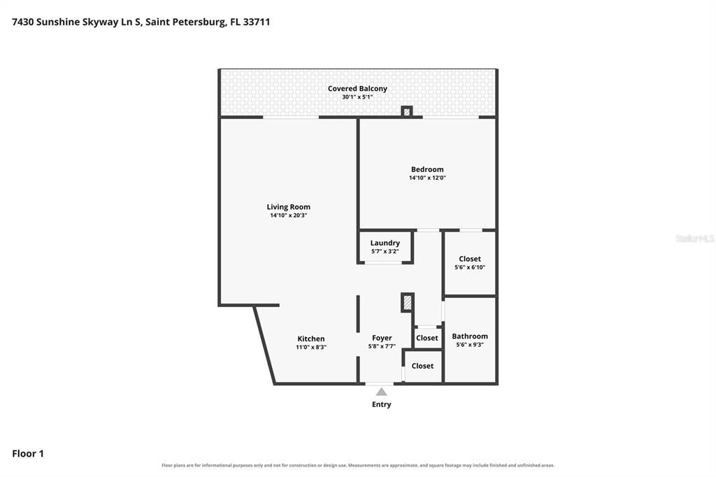 For Rent: $1,895 (1 beds, 1 baths, 825 Square Feet)