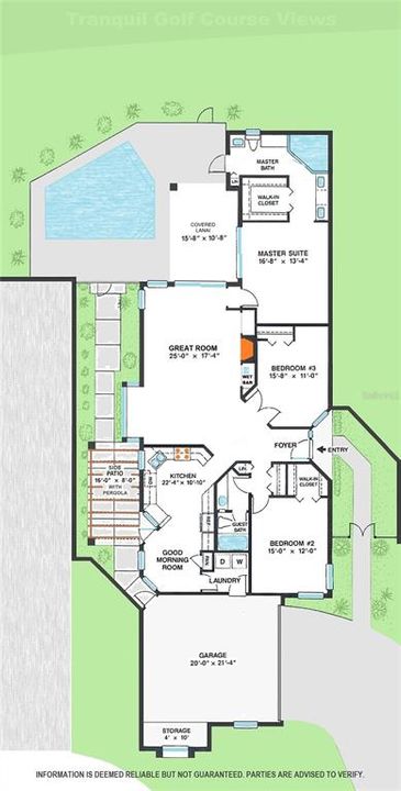 На продажу: $425,000 (3 спален, 2 ванн, 1830 Квадратных фут)
