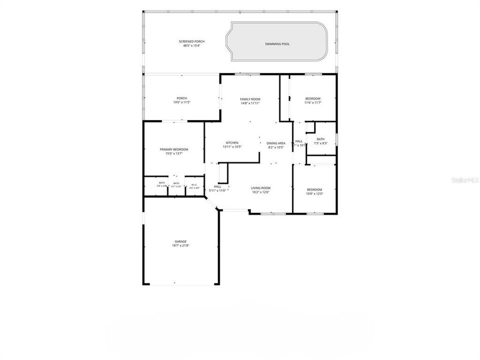 На продажу: $349,900 (3 спален, 2 ванн, 1528 Квадратных фут)