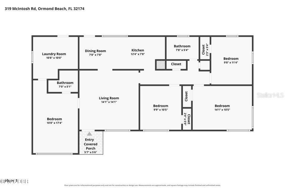 For Sale: $245,000 (3 beds, 2 baths, 1178 Square Feet)