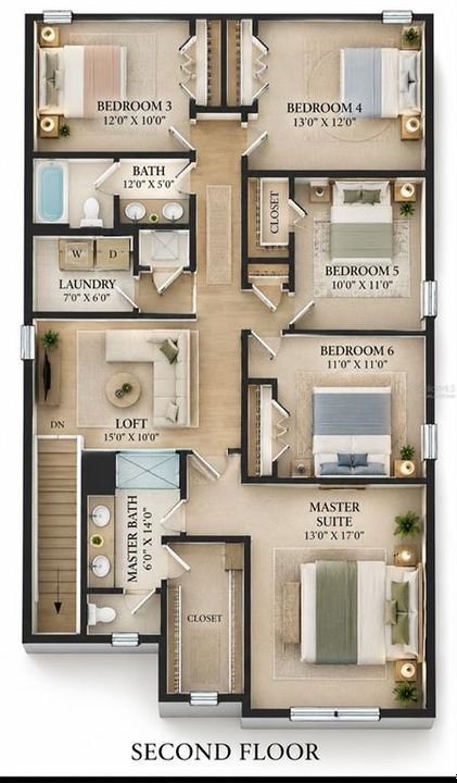 На продажу: $399,900 (6 спален, 3 ванн, 2614 Квадратных фут)