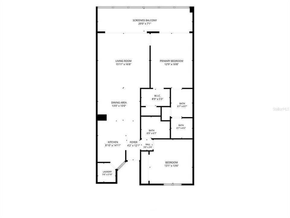 For Rent: $9,000 (2 beds, 2 baths, 1280 Square Feet)