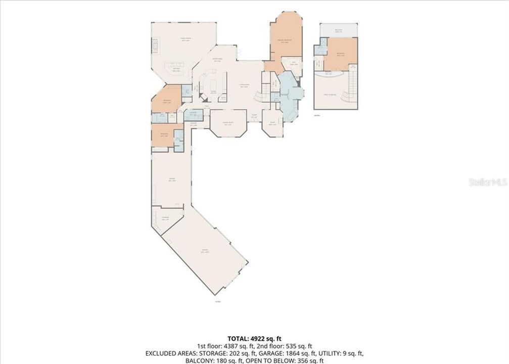 待售: $2,995,000 (4 贝兹, 4 浴室, 5061 平方英尺)