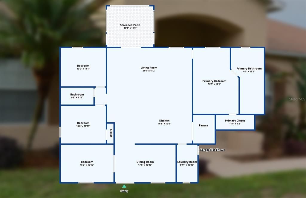 For Sale: $345,000 (3 beds, 2 baths, 2020 Square Feet)