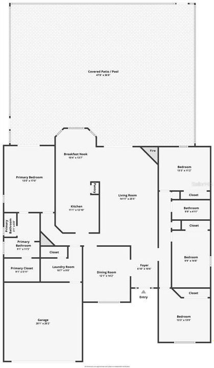 For Sale: $459,000 (4 beds, 2 baths, 2320 Square Feet)