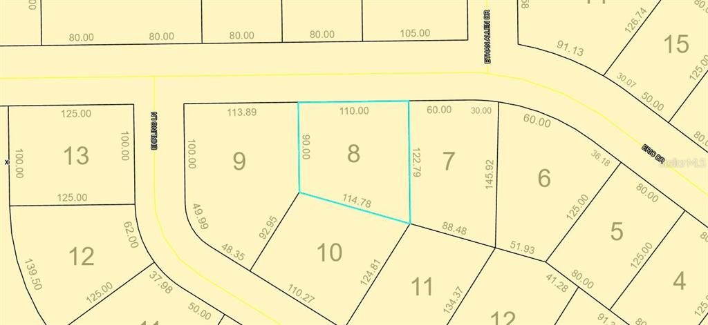На продажу: $98,000 (0.27 acres)
